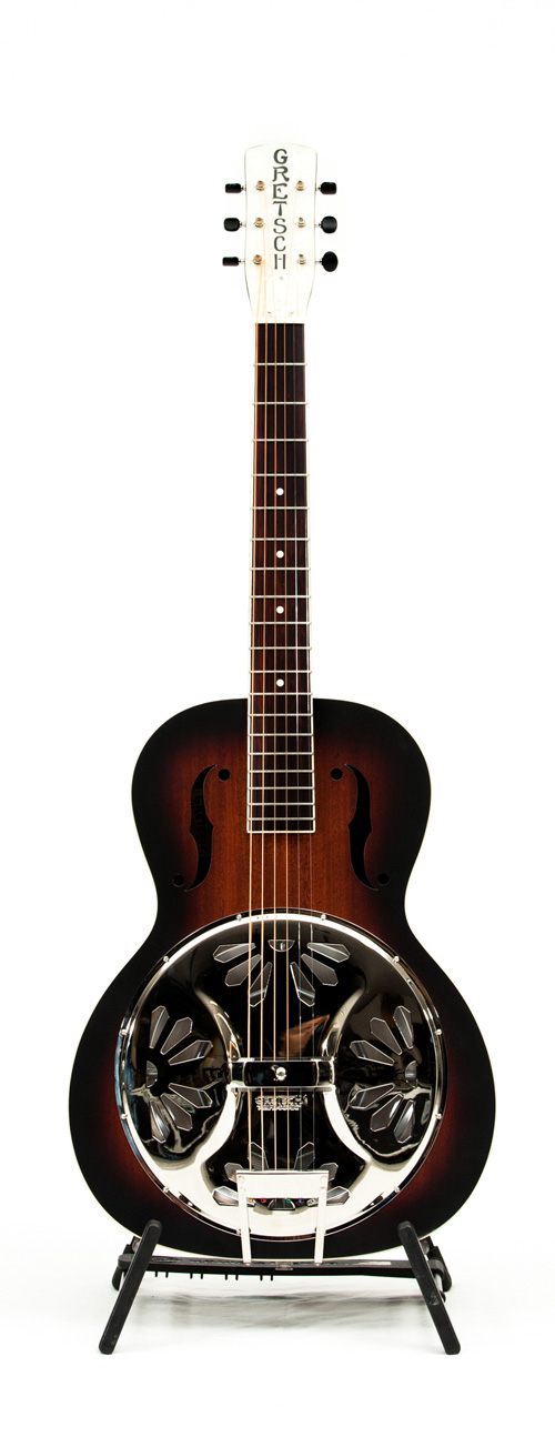 Vuokraa kitara - Gretsch Bobtail Roundneck resonator guitar